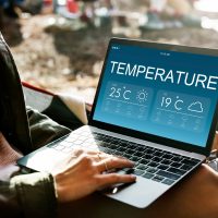 Temperature Weather Forecast Climate Concept Temperature Weather Forecast Climate Concept